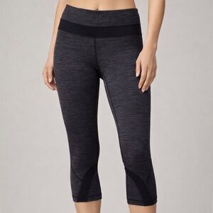 Lululemon Athletica Charcoal Capri Leggings